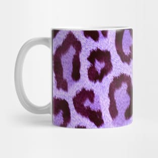 Purple tiger pattern Mug